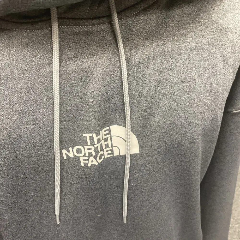 C22 The North Face Logo Pullover Hoodie Gray XL